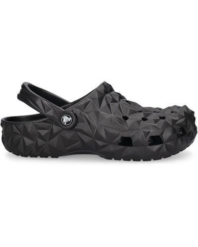 Crocs™ Classic Geometric Clogs - Black