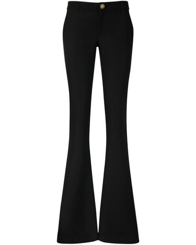 Balmain Pantalones de lana - Negro