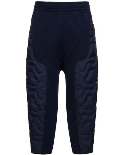 Moncler Genius Pantaloni moncler x salehe bembury in felpa - Blu