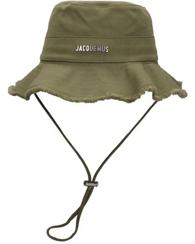 Jacquemus Gorro bucket Le Bob Artichaut - Verde