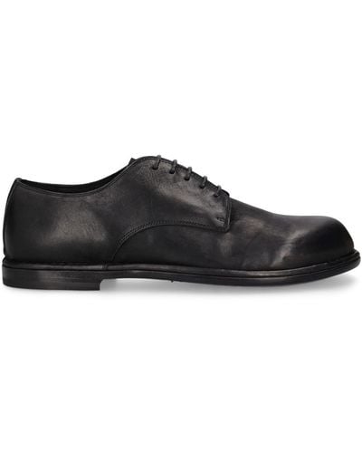 Mattia Capezzani Zapatos de piel con cordones - Negro