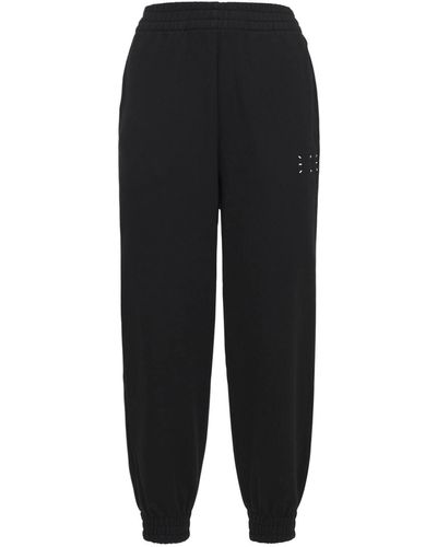 McQ Icon 0 Regular Cotton Sweatpants - Black