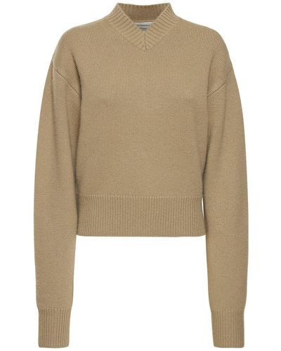 Extreme Cashmere Demi Stretch Cashmere Sweater - Natur