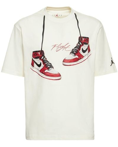 Nike T-shirt "air Jordan 1 1985" - Natur