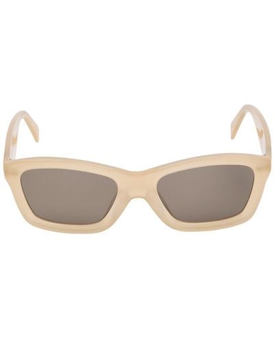 Totême The Classic Squared Acetate Sunglasses - Grey