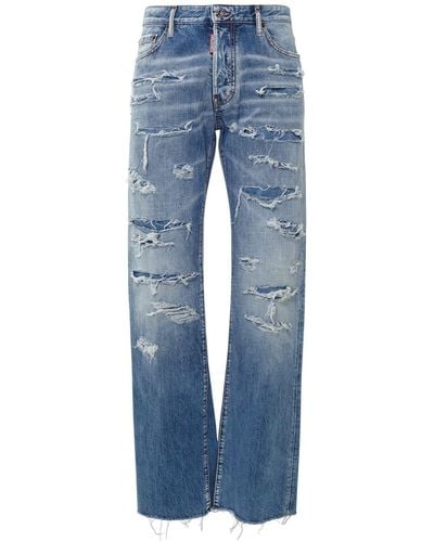 DSquared² Jeans roadie de denim de algodón - Azul
