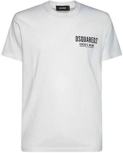 DSquared² Ceresio 9 ジャージーtシャツ - ホワイト