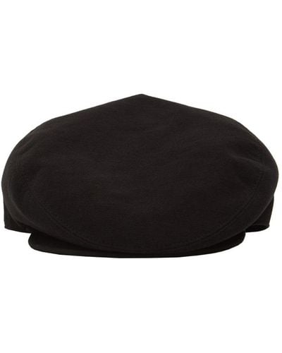 Dolce & Gabbana Cotton Flat Cap - Black