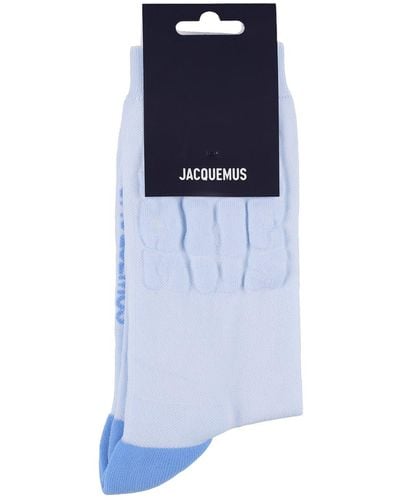 Jacquemus Calzini les chaussettes banho - Blu