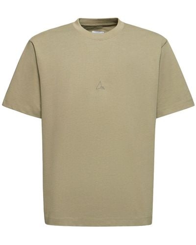 Roa Classic Cotton T-shirt - Grün