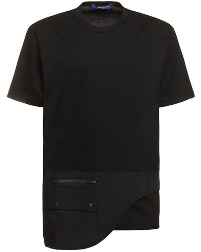 Junya Watanabe Cotton Jersey T-shirt - Black