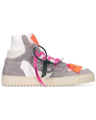 Off-White c/o Virgil Abloh Sneakers Aus Wildleder "3.0 Off Court" - Pink
