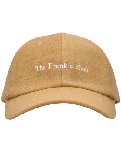 Frankie Shop Frankie Wool Baseball Cap - Natural