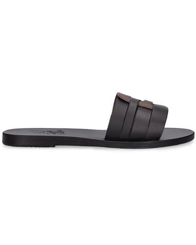 Ancient Greek Sandals 5mm Hohe Sandalen Aus Leder "filenada" - Braun