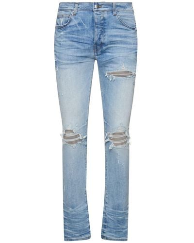 Amiri Mx1 Skinny Cotton Denim Jeans - Blue