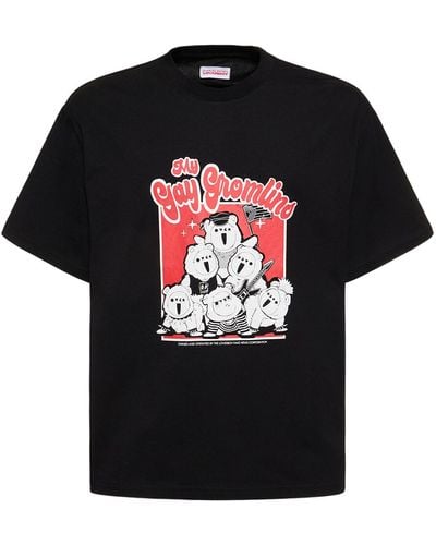 Charles Jeffrey Graphic Tシャツ - ブラック