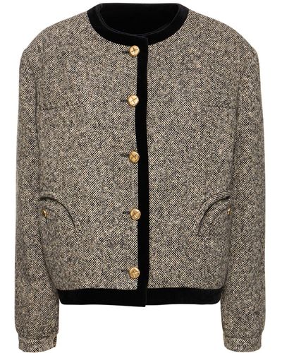 Gray Blazé Milano Jackets for Women | Lyst