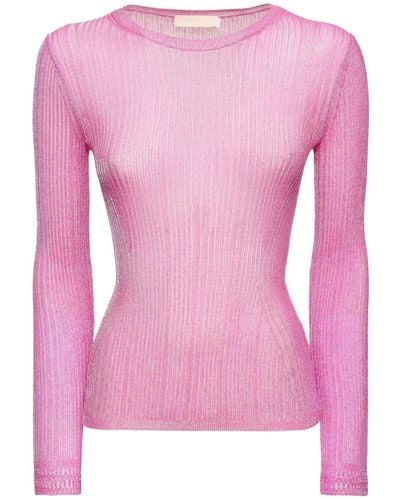 Ulla Johnson Diana Knit Sweater - Pink