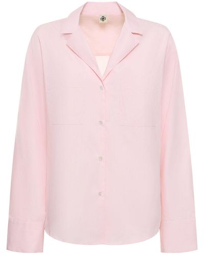 THE GARMENT Hemd Aus Baumwolle "madrid" - Pink