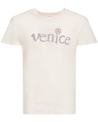 ERL Venice Printed T-shirt - White