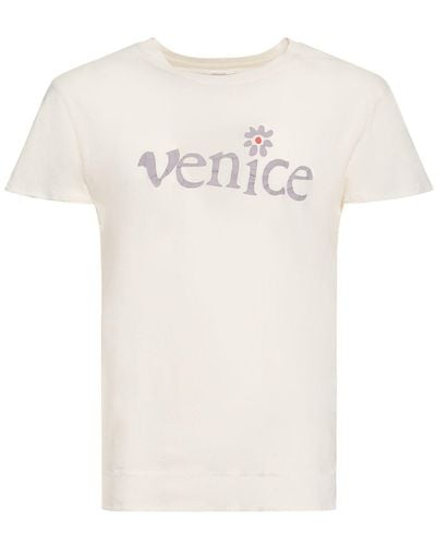 ERL Venice Printed T-Shirt - White