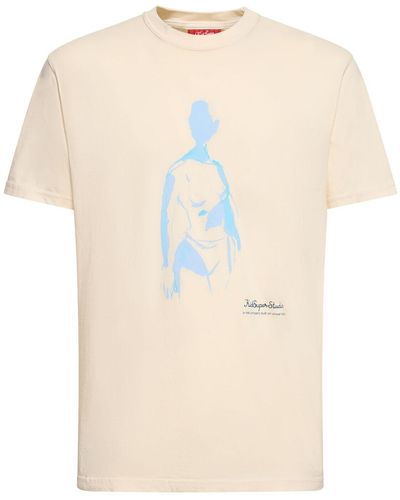 Kidsuper T-shirt en coton kidsuper body - Neutre
