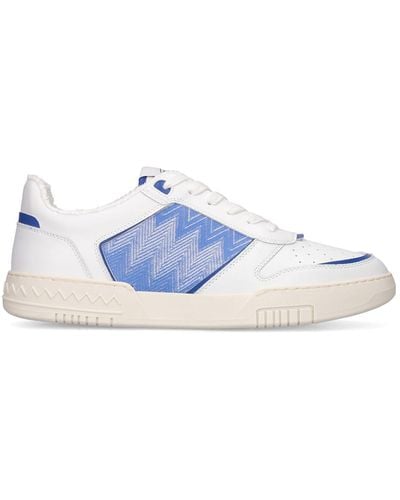 Missoni Basket New Low Sneakers - Blue