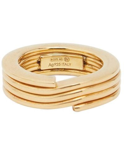 Bottega Veneta Key Chain -plated Ring - Metallic