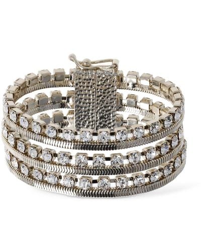 Rosantica Circe Crystal Bracelet - Grey