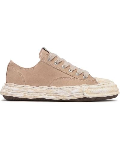 Maison Mihara Yasuhiro Peterson Low 23 Og Sole Canvas Sneakers - Pink