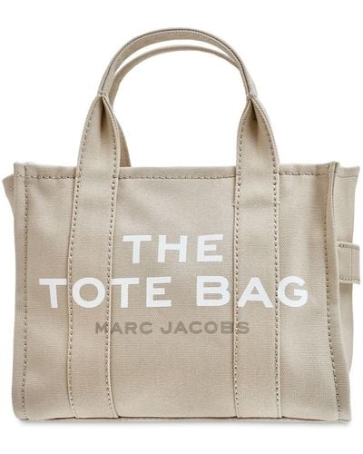 Marc Jacobs Mini Traveler Cotton Canvas Tote Bag - White
