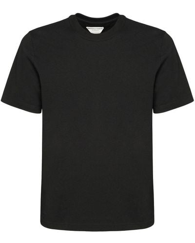 Bottega Veneta ライトコットンジャージーtシャツ - ブラック