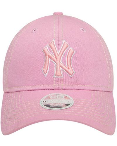 KTZ Ny Yankees Female Washed 9forty キャップ - ピンク