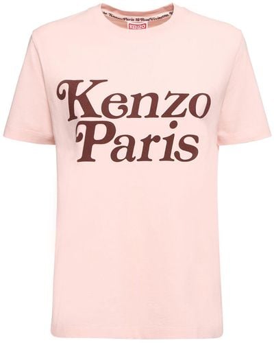 KENZO Kenzo X Verdy Cotton Loose T-Shirt - Pink
