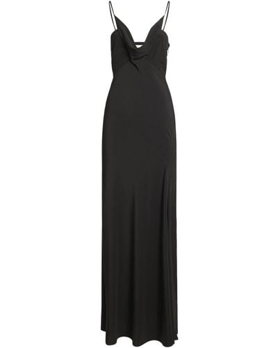 Isabel Marant Kapri Acetate & Silk Long Dress - Black