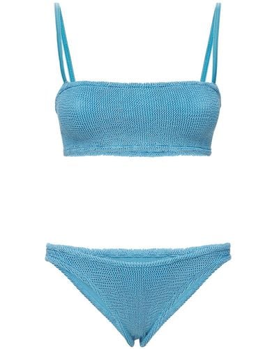 Hunza G Bikini gigi - Bleu