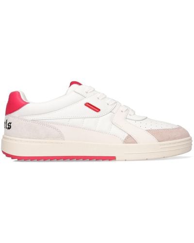 Palm Angels Palm University Leather Low-top Trainers - Pink