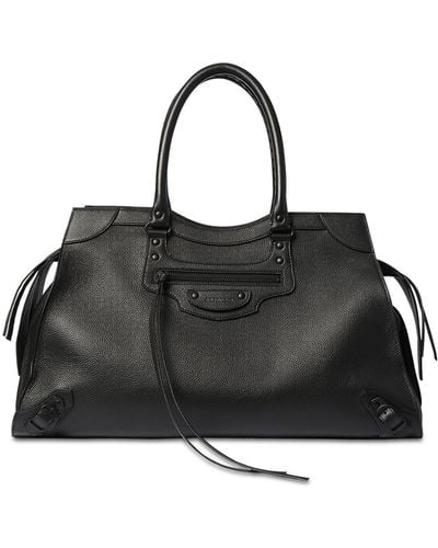 Balenciaga Neo Classic Grained Leather City Bag - Black