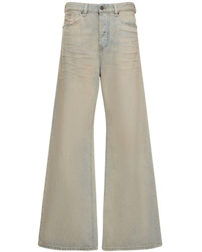 DIESEL Bestickte Jeans "1996 D-sire" - Grau