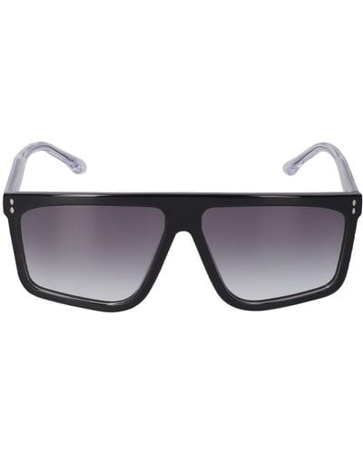 Isabel Marant The In Love Squared Acetate Sunglasses - Gray