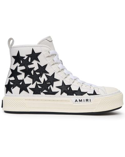 Amiri Sneakers Aus Canvas "stars Court" - Weiß