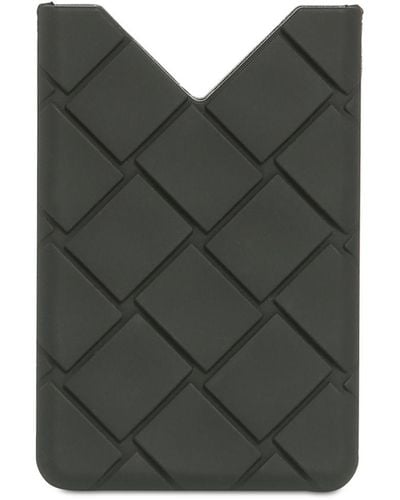 Bottega Veneta Silicone Card Case - Grey