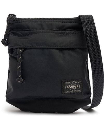 Porter-Yoshida and Co Porter Force Small Nylon Crossbody Bag - Black