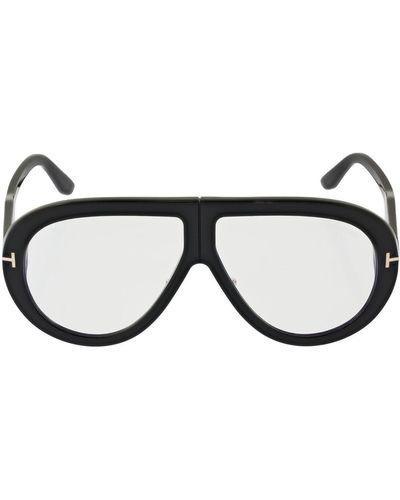 Tom Ford Optische Pilotenbrille "troy" - Schwarz