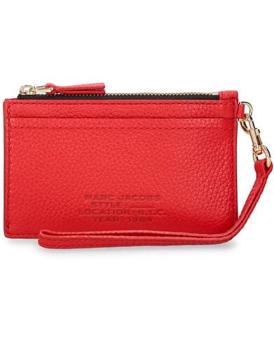 Marc Jacobs Top Zip Wrist Wallet - Red