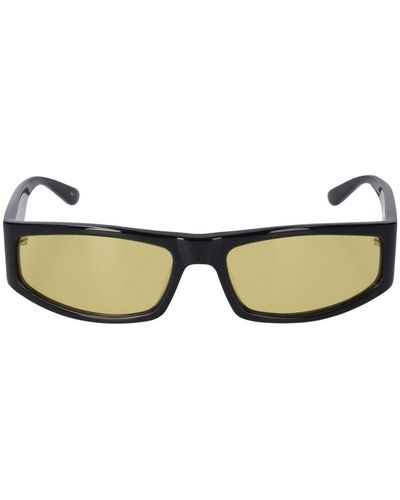 Courreges Techno Squared Acetate Sunglasses - Green