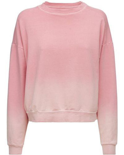 Electric and Rose Sweatshirt Aus Baumwolle "troy" - Pink