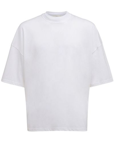 The Row Dustin Cotton Jersey T-shirt - White
