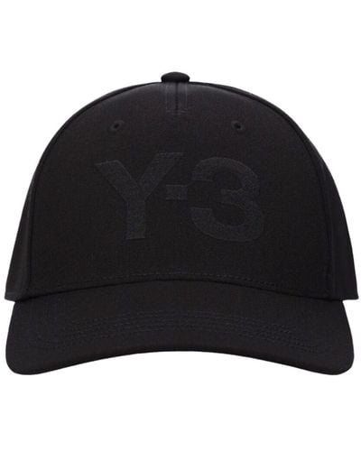 Y-3 Cappello con logo - Nero