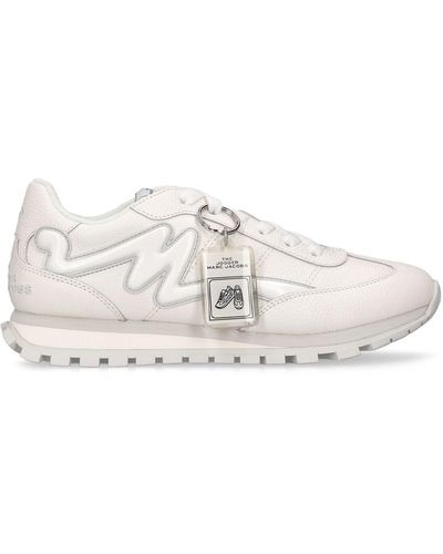 Marc Jacobs The Leather jogger Sneakers - White